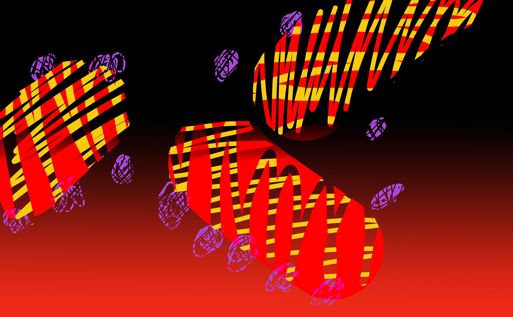 Ted Shado, digital artwork #5 of 5 — Museum of Computer Art